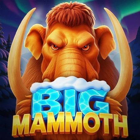 Big Mammoth slot game with mammoth and aurora borealis